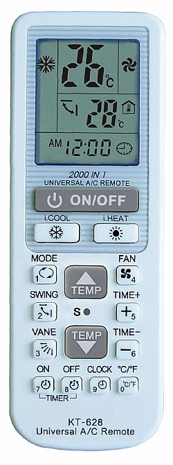 UNITED KT-628 ΠΟΛΥΤΗΛΕΧΕΙΡΙΣΤΗΡΙΟ ΚΛΙΜΑΤΙΣΤΙΚΩΝ