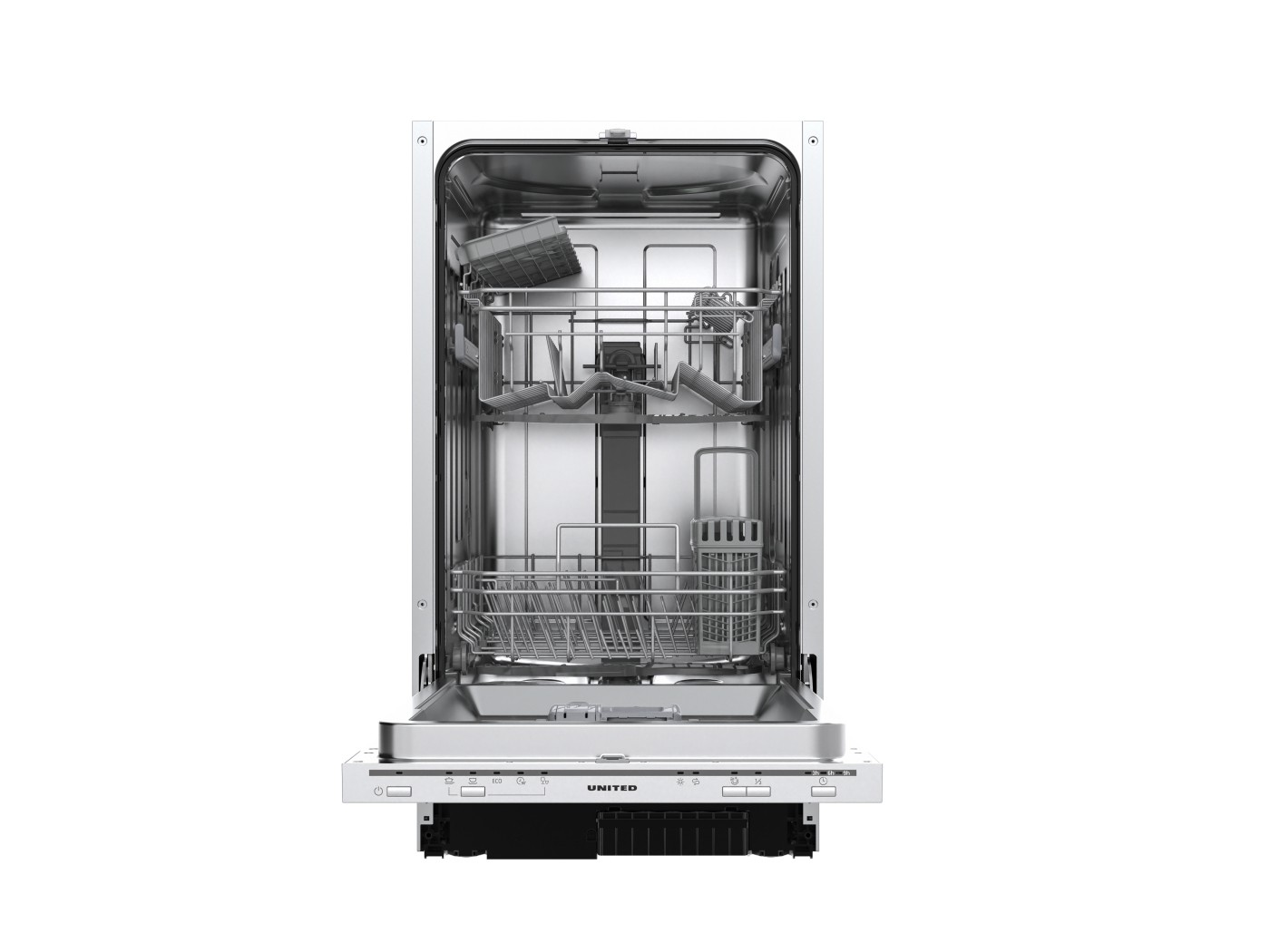 ΕΝΤΟΙΧΙΖΟΜΕΝΟ ΠΛΥΝΤΗΡΙΟ ΠΙΑΤΩΝ 45CM UNITED DWU-10452BI INOX ΕΝΤΟΙΧΙΖΟΜΕΝΟ ΠΛΥΝΤΗΡΙΟ ΠΙΑΤΩΝ 45CM UNITED DWU-10452BI INOX