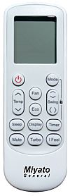 MIYATO GENERAL MI-9309W ΚΛΙΜΑΤΙΣΤΙΚΟ WiFi INVERTER 9000BTU MIYATO GENERAL MI-9309W ΚΛΙΜΑΤΙΣΤΙΚΟ WiFi INVERTER 9000BTU