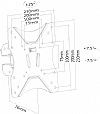 F&U TM2201 ΒΡΑΧΙΟΝΑΣ ΟΘΟΝΗΣ LED/LCD TV